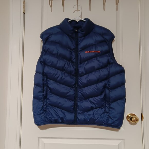 NFL BRONCOS 3-in-1 jacket/vest/combo, Men's Large, NWT - Picture 9 of 15